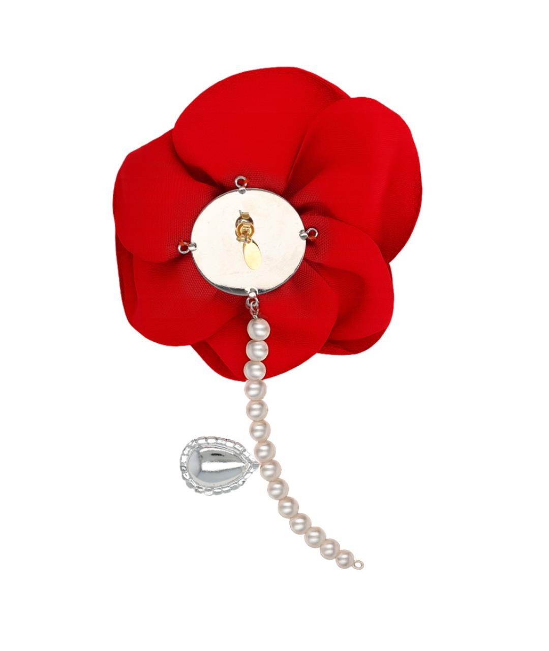 MAGDA BUTRYM Красные серьги из бисера, фото 2