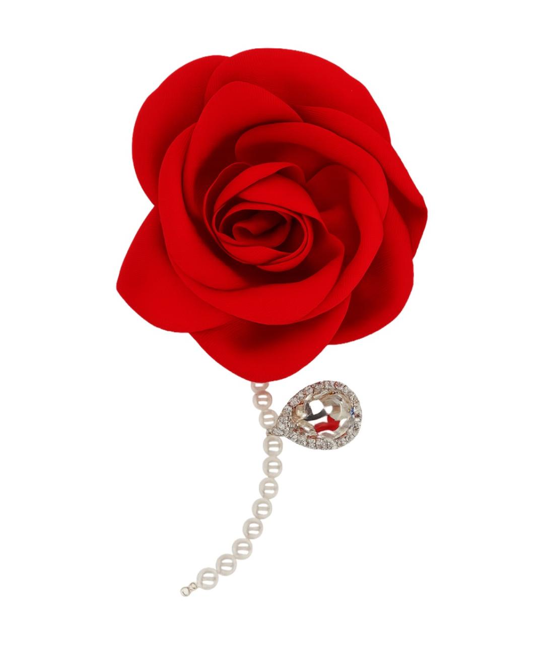 MAGDA BUTRYM Красные серьги из бисера, фото 1