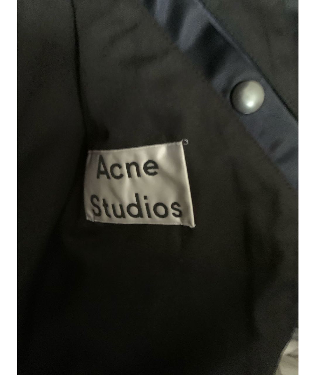 ACNE STUDIOS Темно-синяя куртка, фото 5
