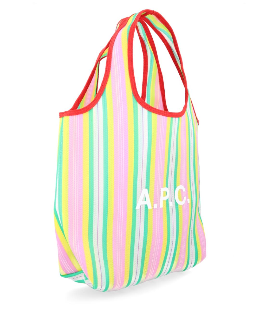 A.P.C. Мульти хлопковая сумка тоут, фото 2