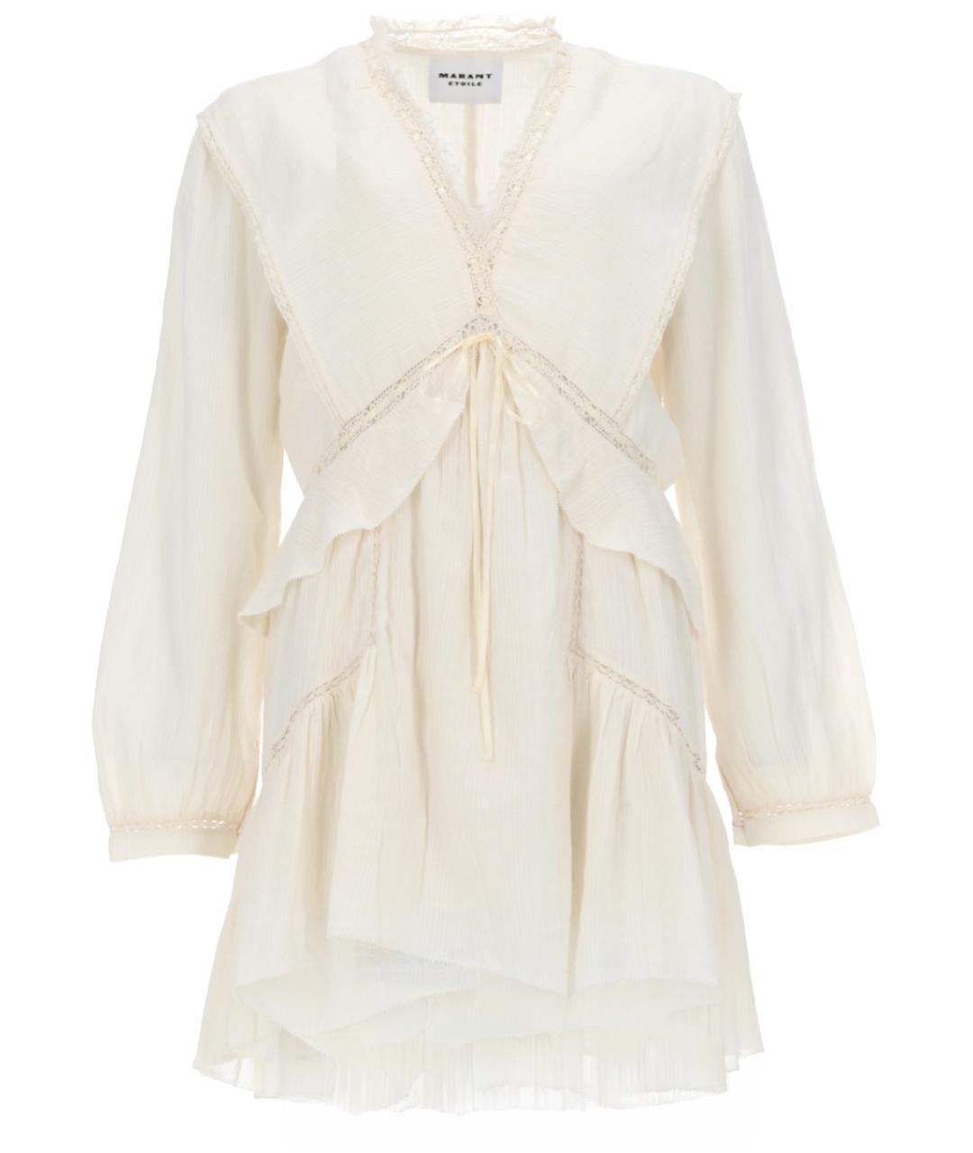 ISABEL MARANT ETOILE Розовое хлопковое повседневное платье, фото 1