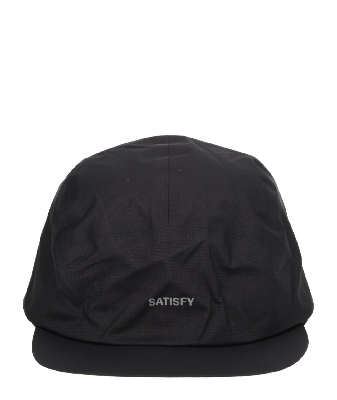 SATISFY Черная синтетическая кепка/бейсболка, фото 1