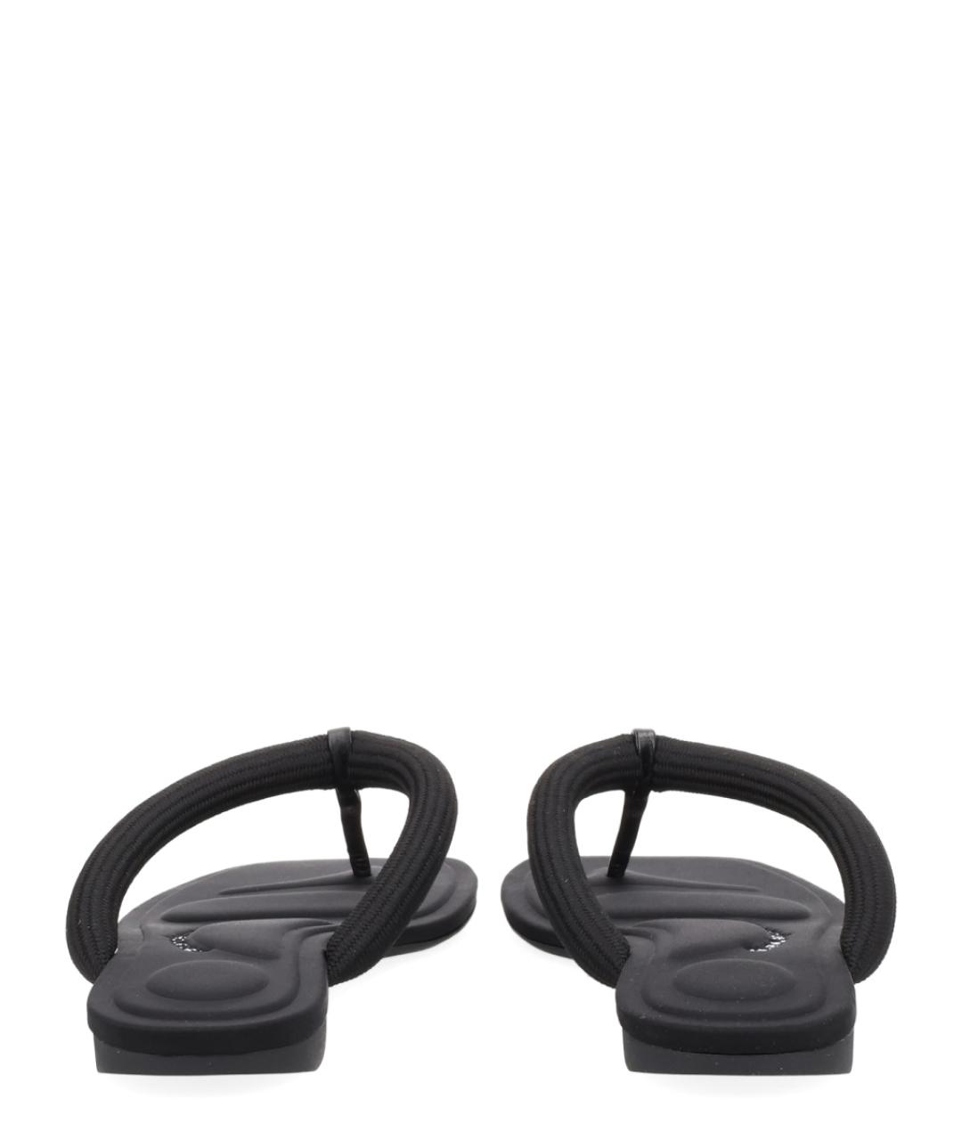 ALEXANDER WANG Черные синтетические сандалии, фото 5