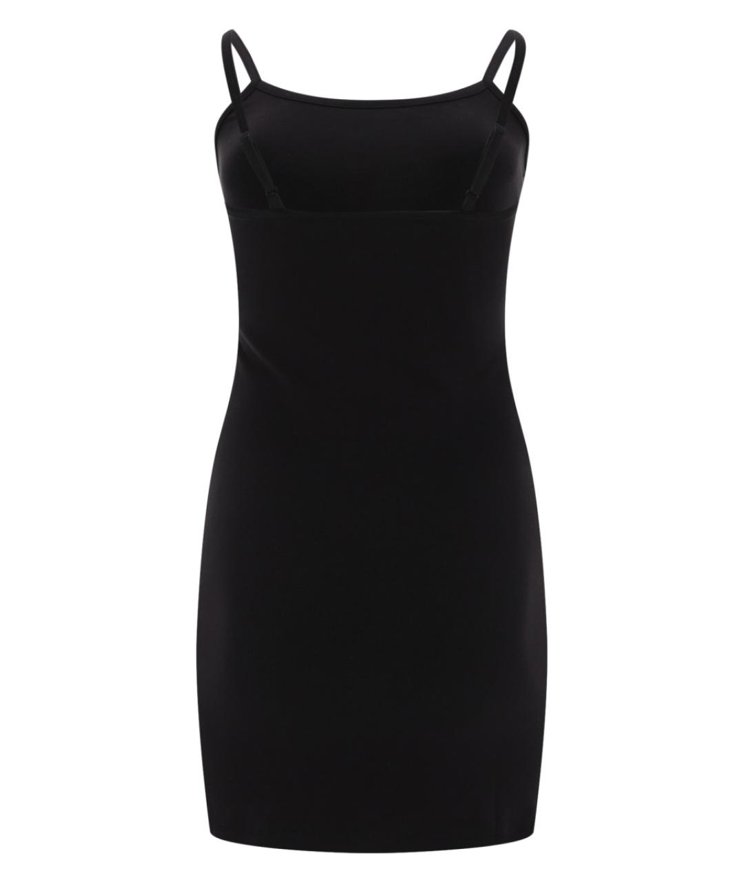 PALM ANGELS Черное полиэстеровое повседневное платье, фото 2