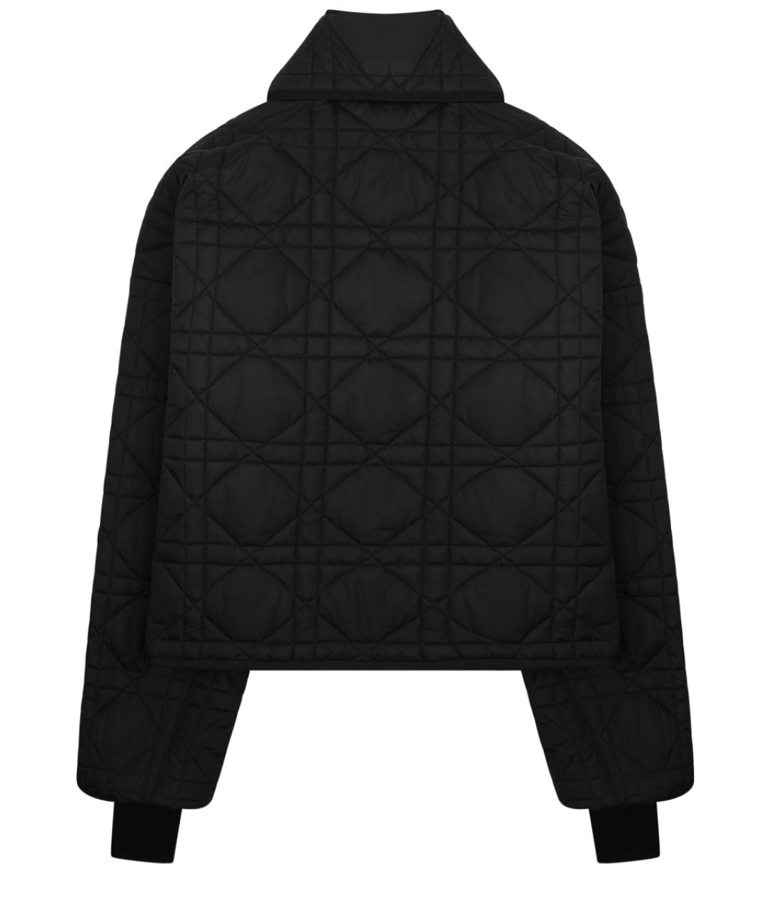 CHRISTIAN DIOR Черная полиэстеровая куртка, фото 2