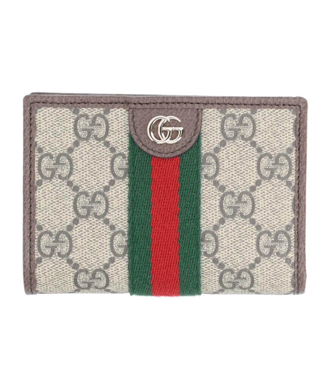 GUCCI Бежевый кошелек, фото 1