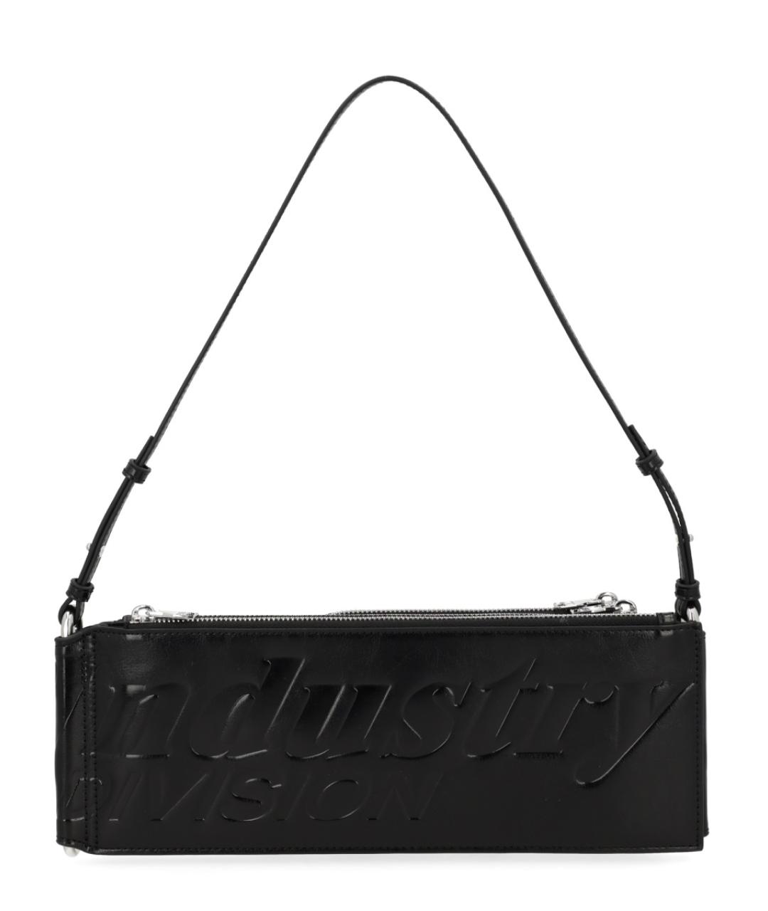 DIESEL Черная сумка через плечо из искусственной кожи, фото 1