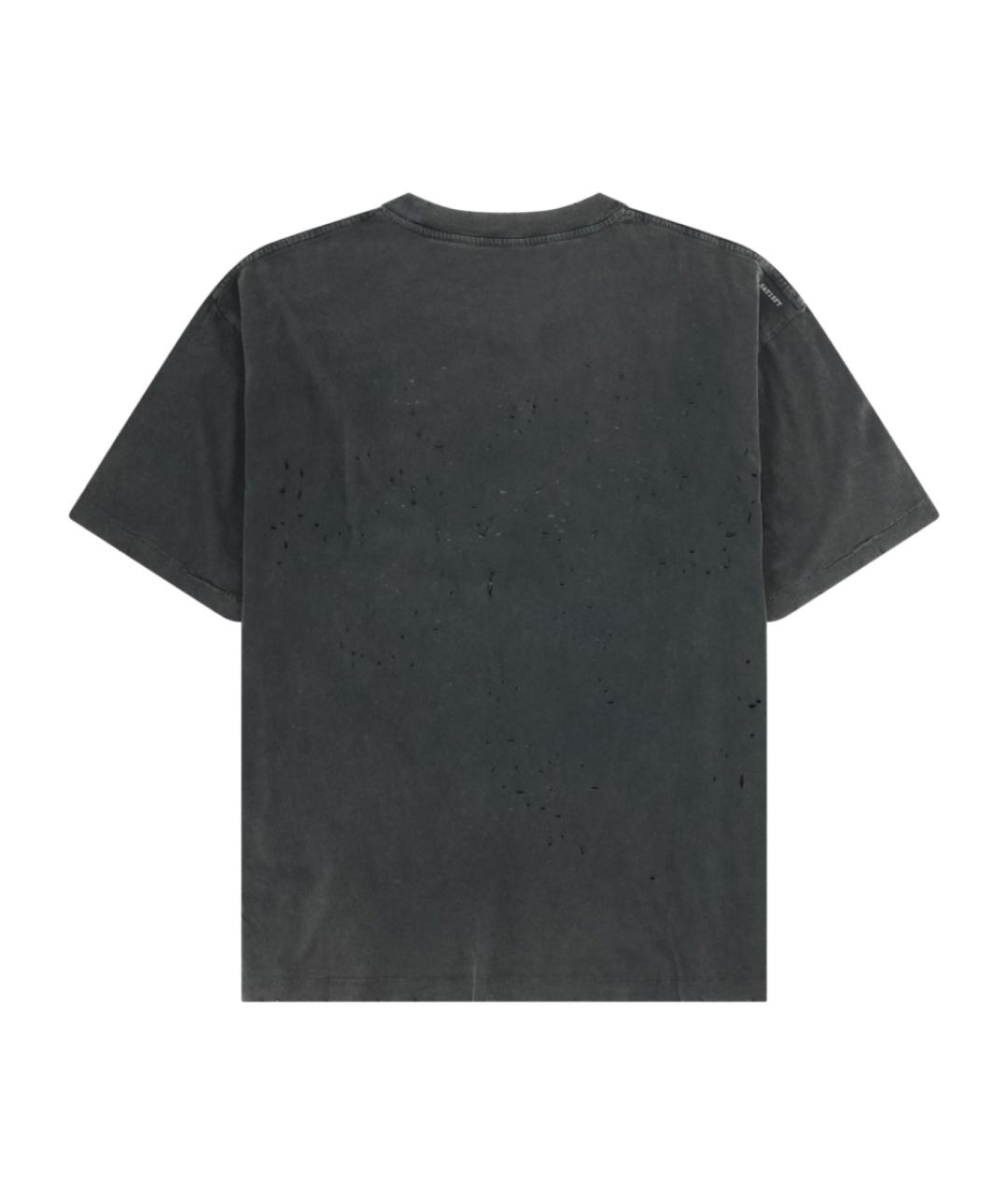 SATISFY Серая хлопковая футболка, фото 2