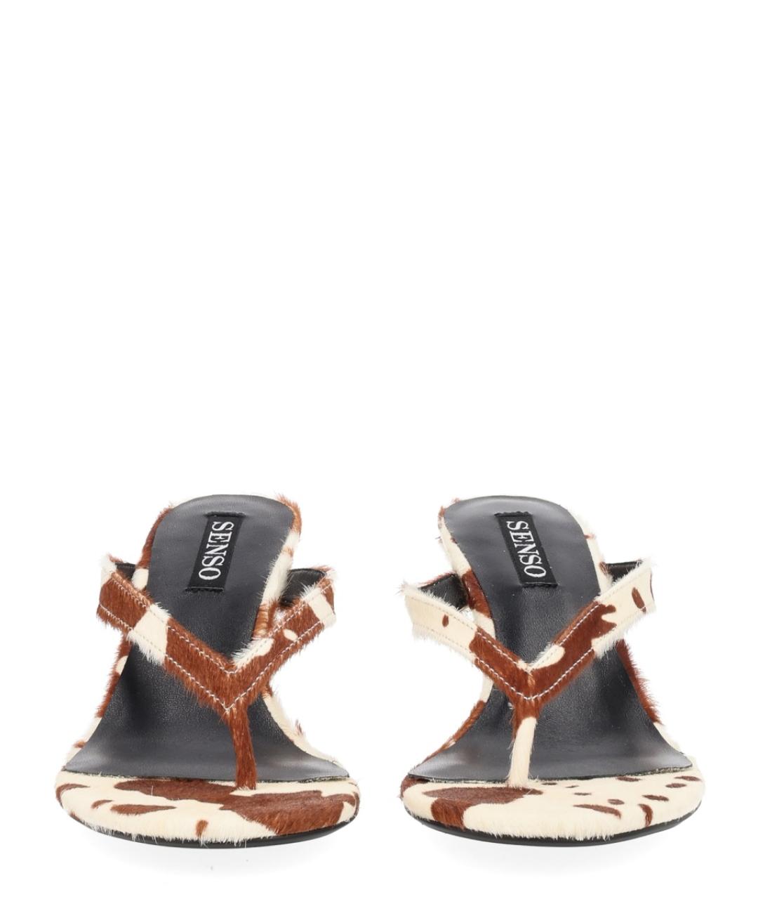 SENSO Мульти кожаные босоножки, фото 3