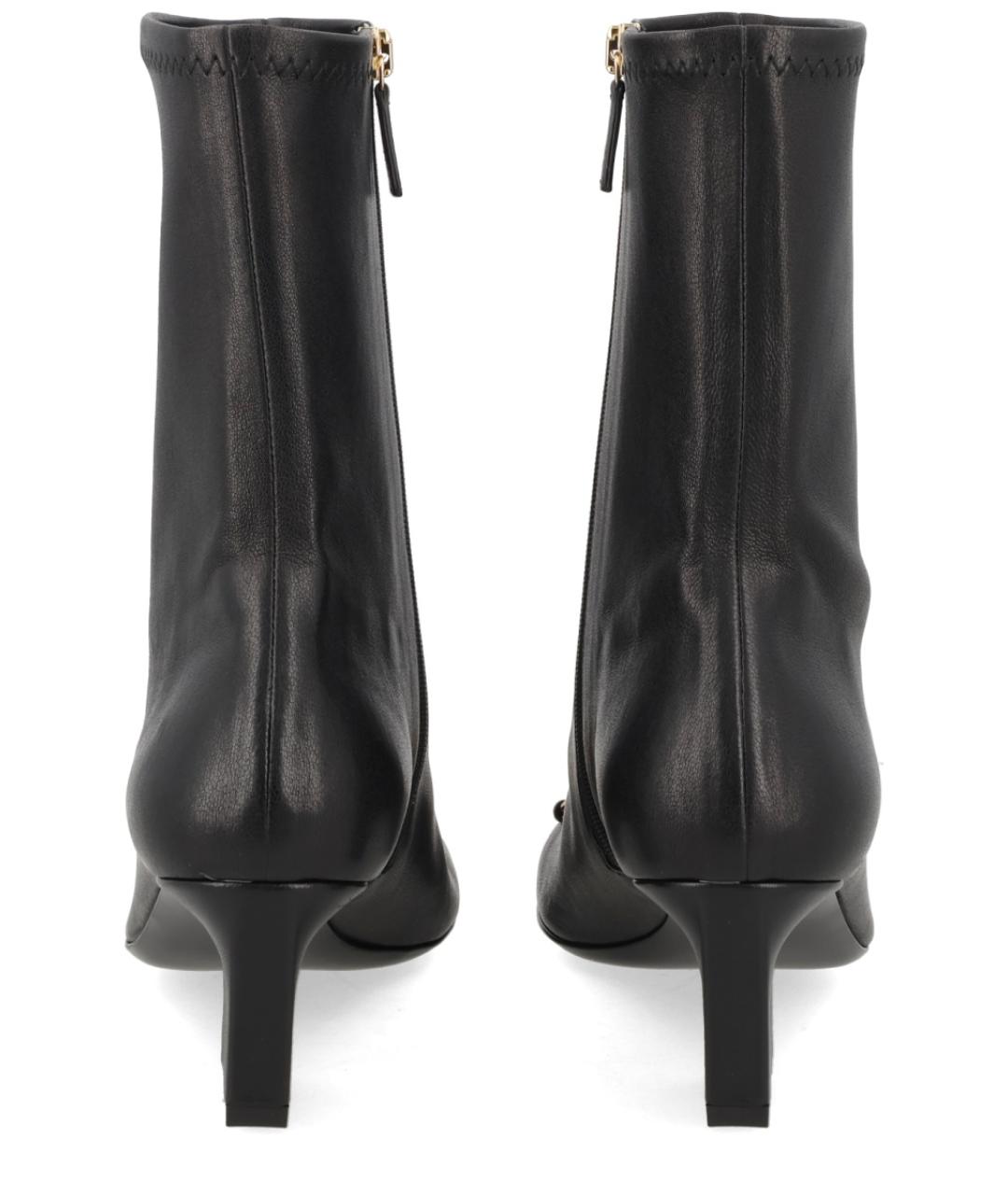 GUCCI Черные кожаные ботинки, фото 4