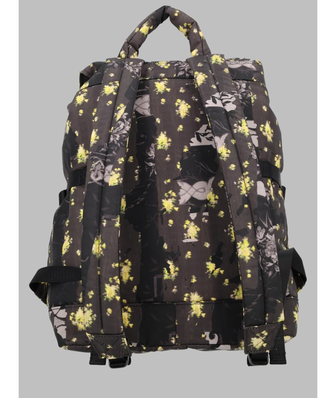 GANNI Коричневый тканевый рюкзак, фото 5