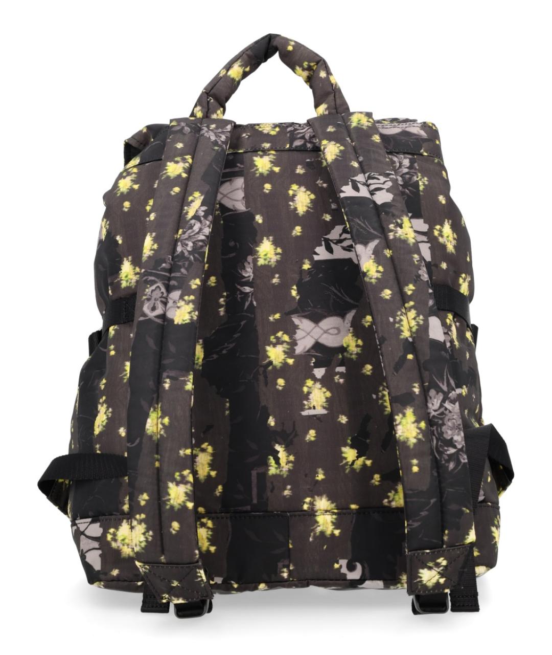 GANNI Коричневый тканевый рюкзак, фото 2