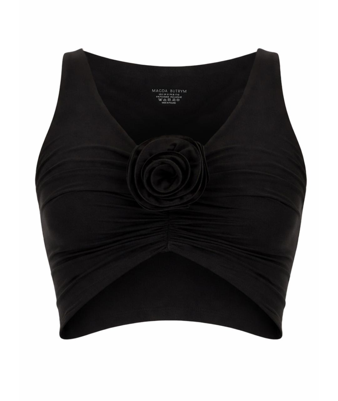 MAGDA BUTRYM Черный полиамидовый купальник, фото 1