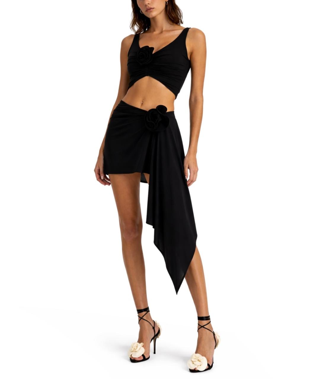 MAGDA BUTRYM Черный полиамидовый купальник, фото 2