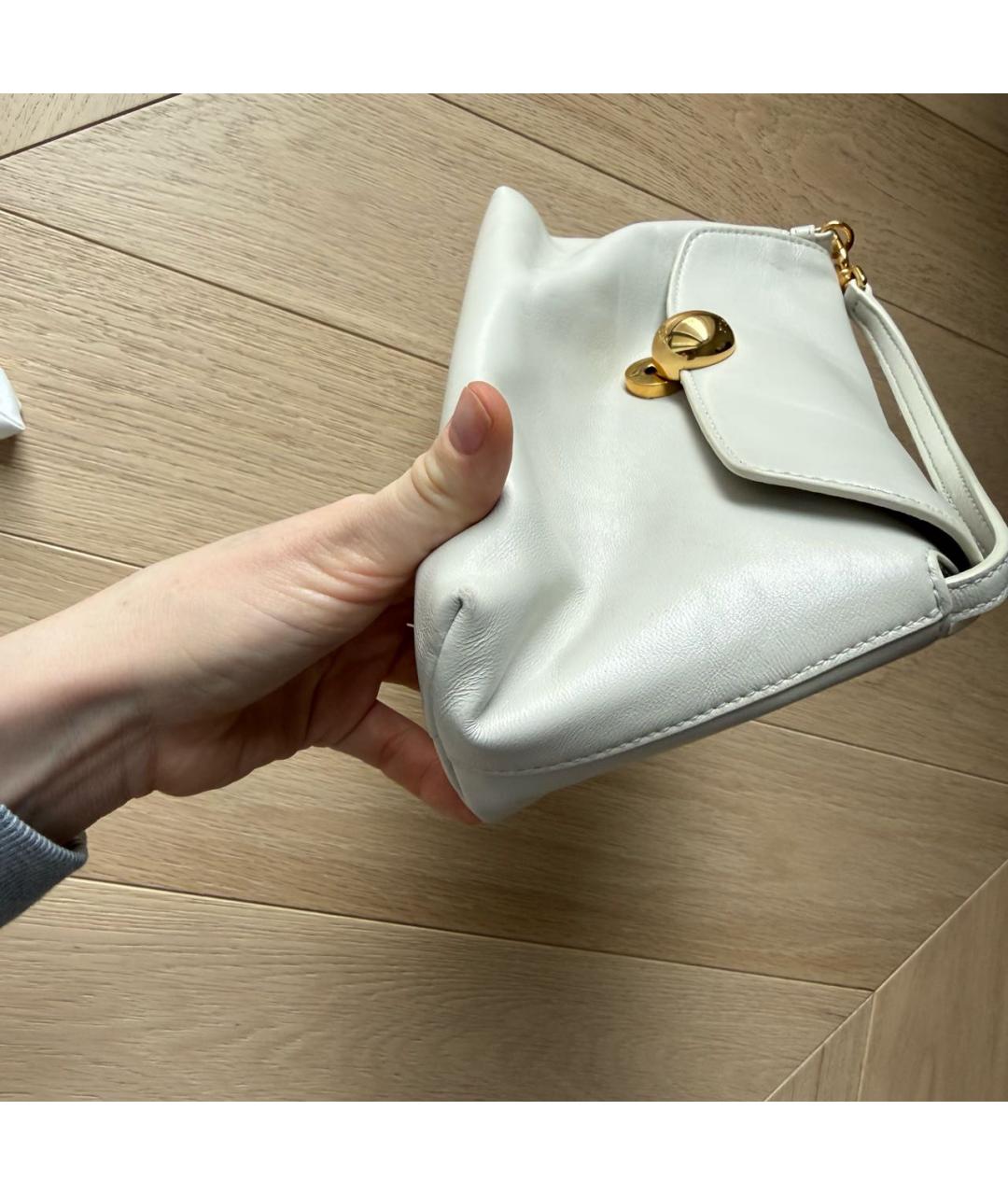 FURLA Серая кожаная сумка через плечо, фото 2