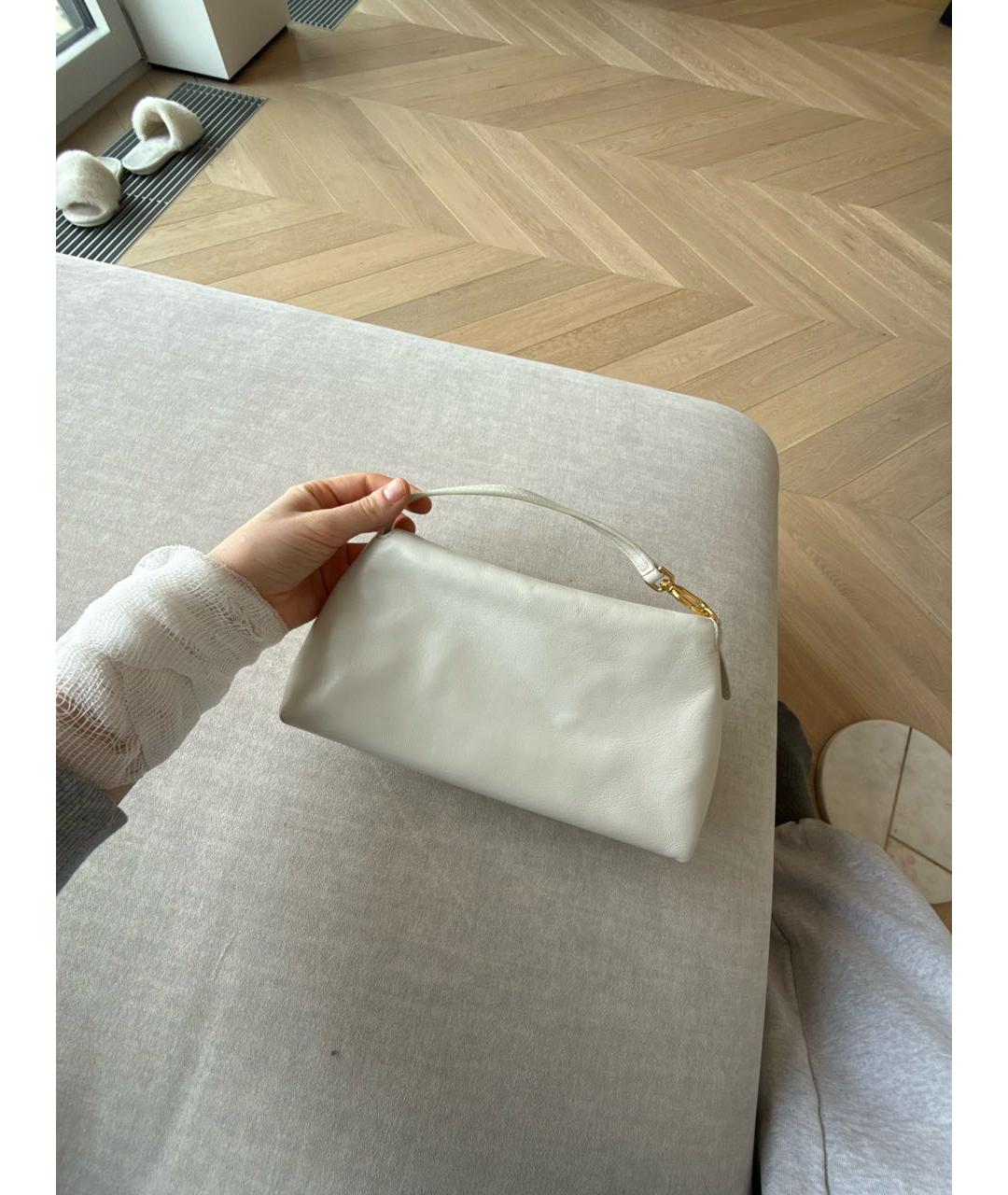 FURLA Серая кожаная сумка через плечо, фото 3