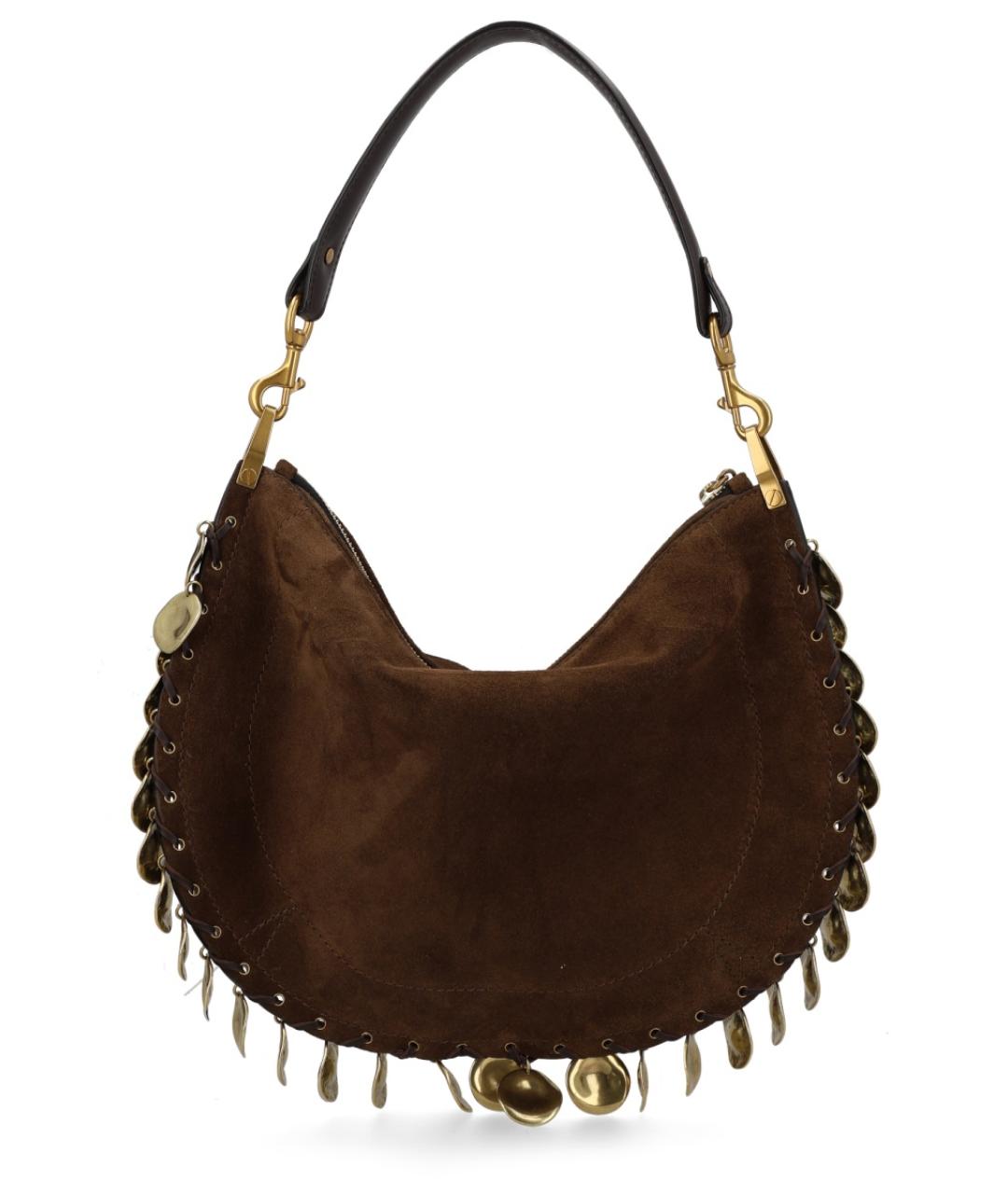 ISABEL MARANT Коричневая замшевая сумка через плечо, фото 1