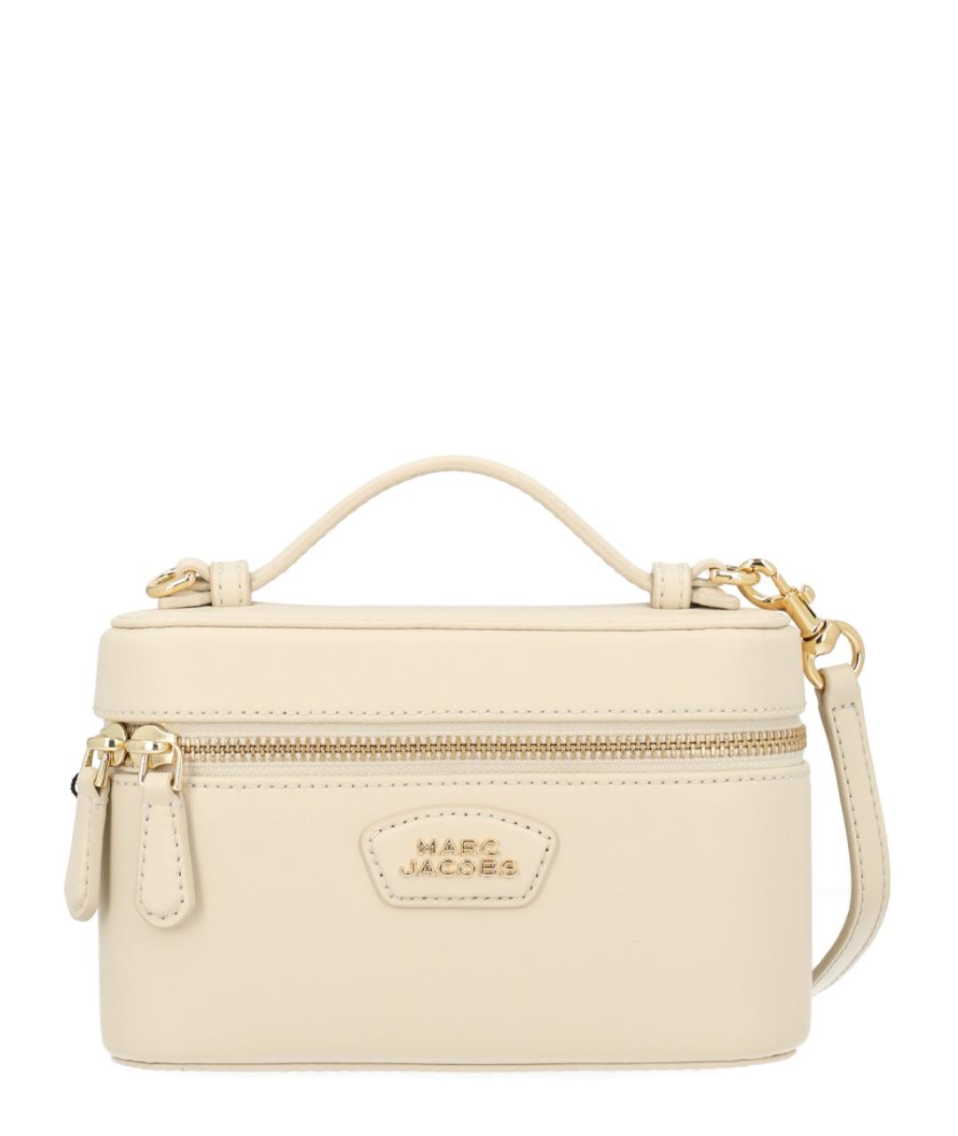 MARC JACOBS Белая кожаная сумка через плечо, фото 1