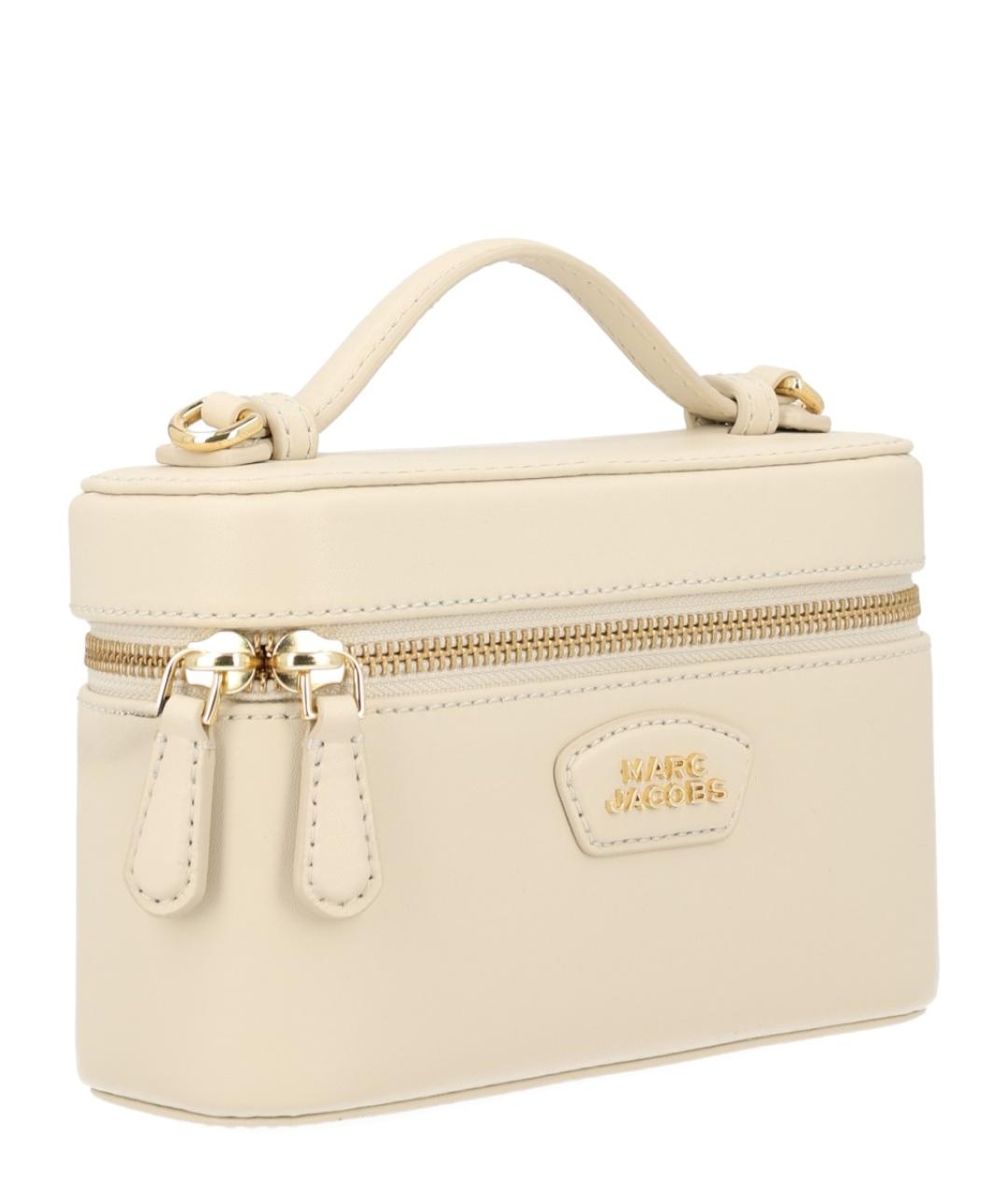 MARC JACOBS Белая кожаная сумка через плечо, фото 3