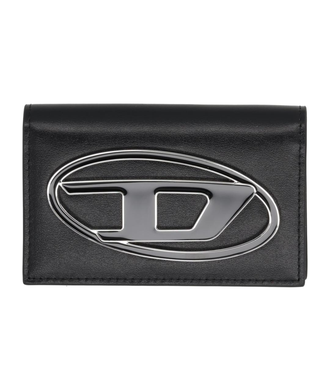 DIESEL Черный кошелек из искусственной кожи, фото 1