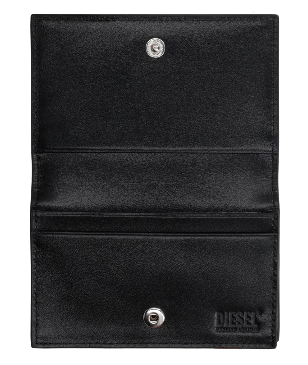 DIESEL Черный кошелек из искусственной кожи, фото 3