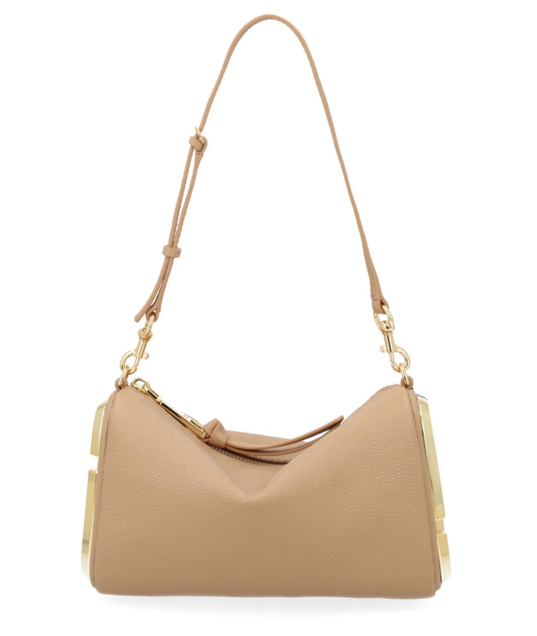 MARC JACOBS Бежевая кожаная сумка через плечо, фото 2