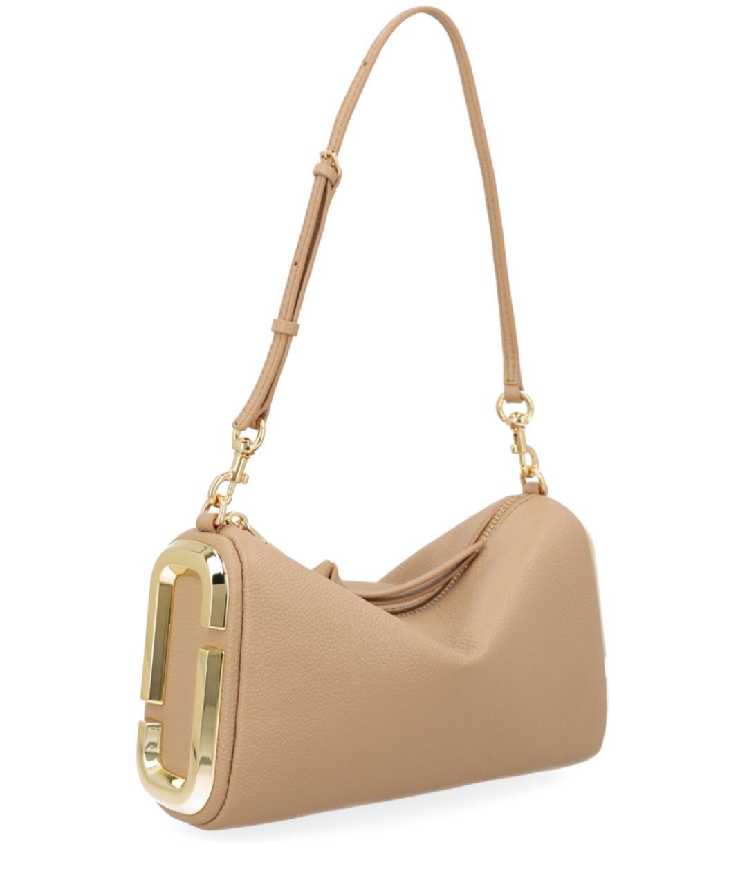 MARC JACOBS Бежевая кожаная сумка через плечо, фото 3