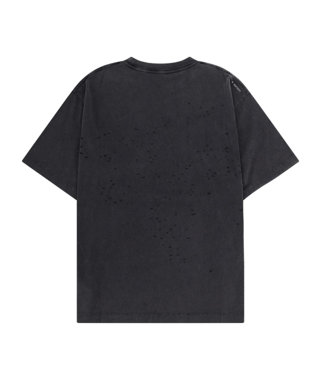 SATISFY Серая хлопковая футболка, фото 2