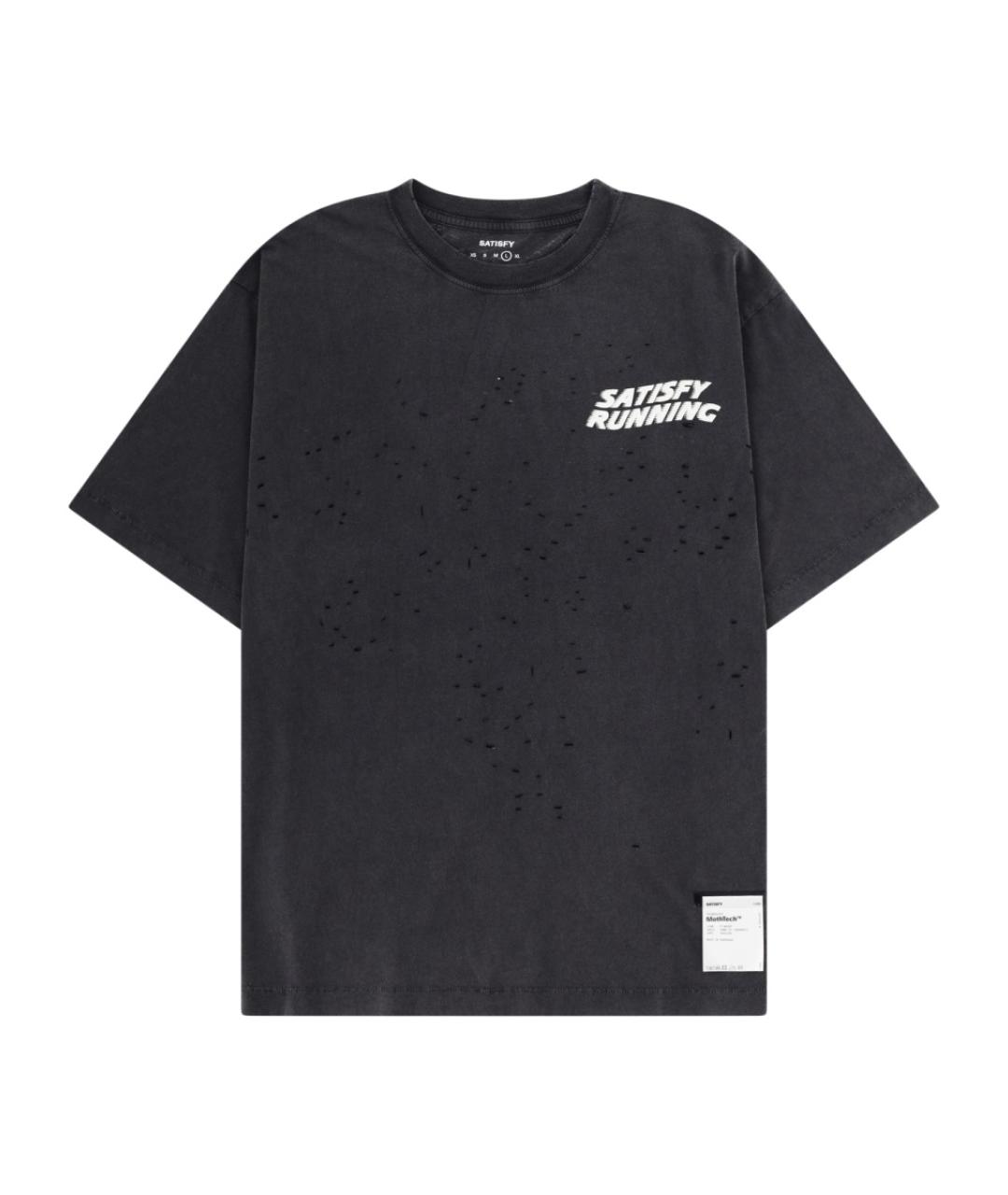 SATISFY Серая хлопковая футболка, фото 1