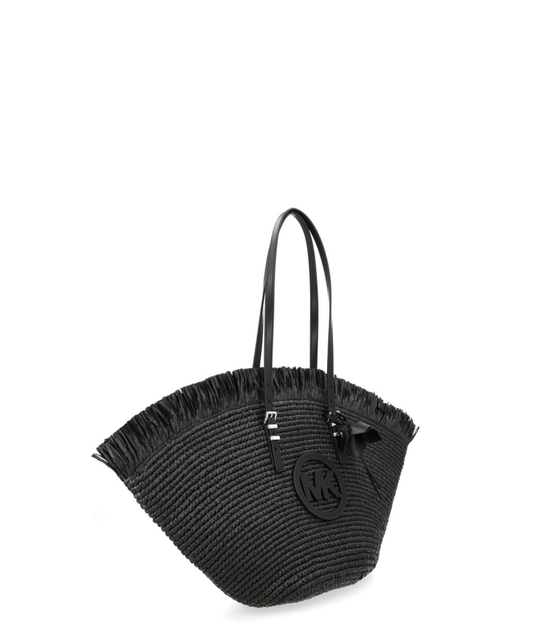 MICHAEL KORS Черная синтетическая пляжная сумка, фото 3