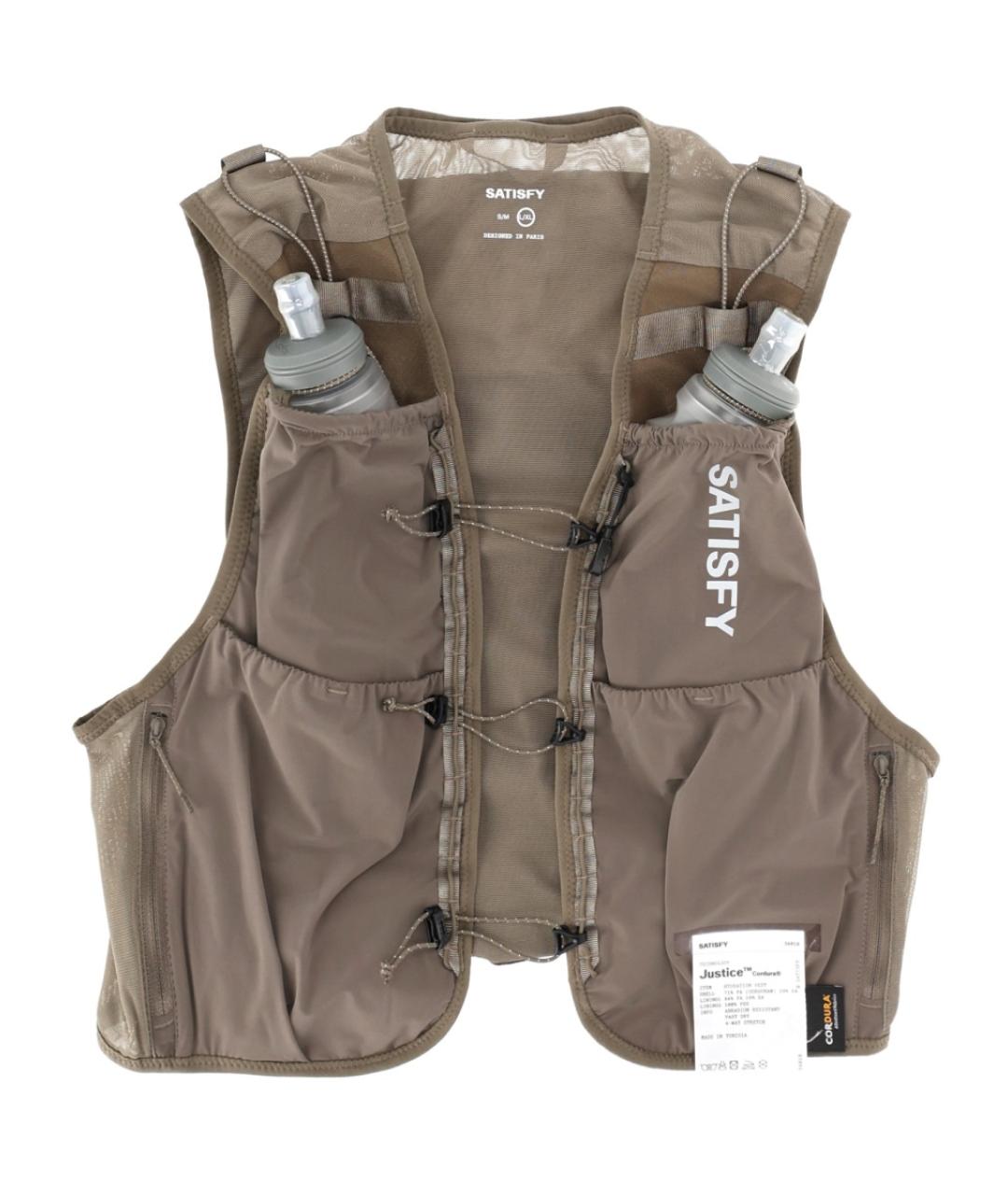 SATISFY Бежевый полиамидовый жилет, фото 1