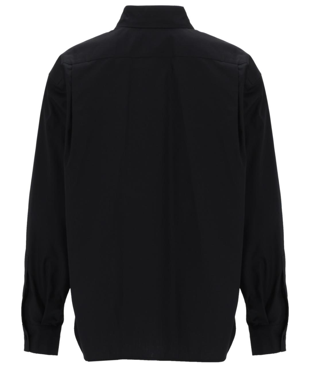 MAX MARA Черная хлопковая рубашка, фото 2