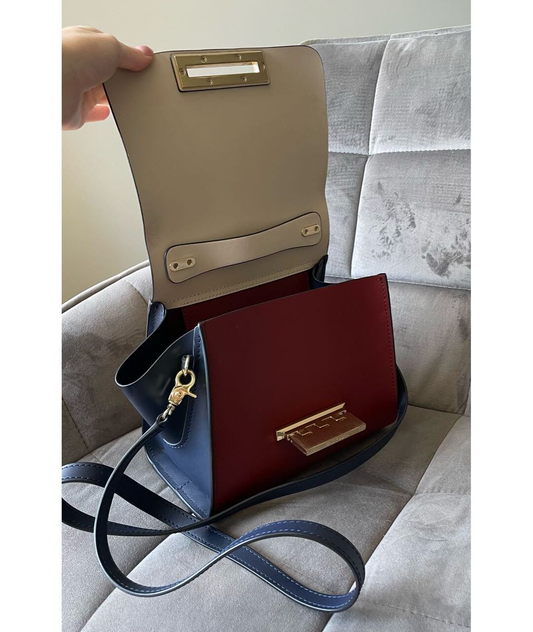 ZAC ZAC POSEN Мульти кожаная сумка тоут, фото 7
