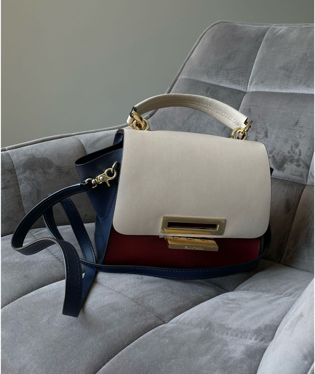 ZAC ZAC POSEN Мульти кожаная сумка тоут, фото 6