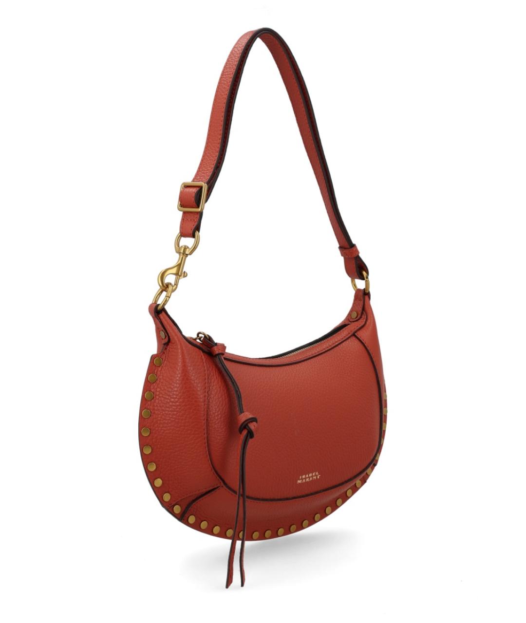 ISABEL MARANT Коричневая кожаная сумка через плечо, фото 3