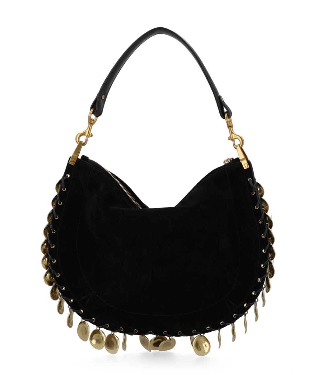 ISABEL MARANT Черная замшевая сумка через плечо, фото 3