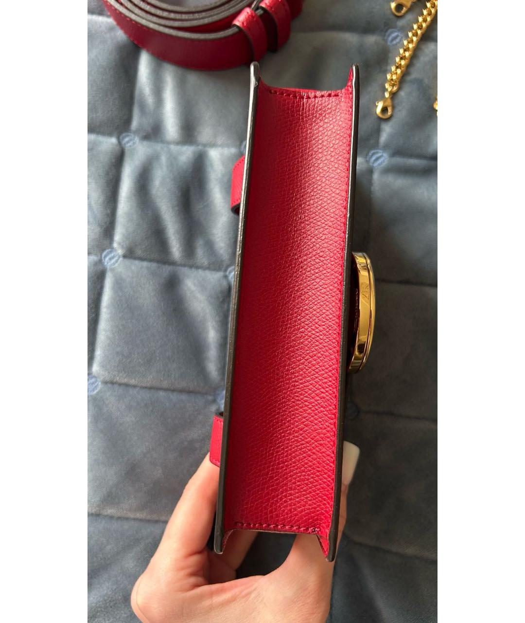 FENDI Бордовая кожаная поясная сумка, фото 5