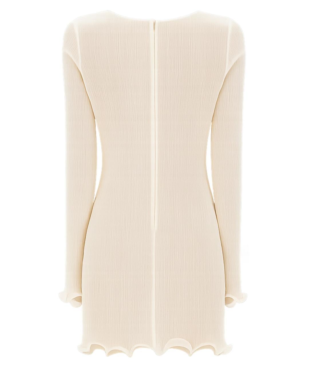 MAGDA BUTRYM Белое повседневное платье, фото 3