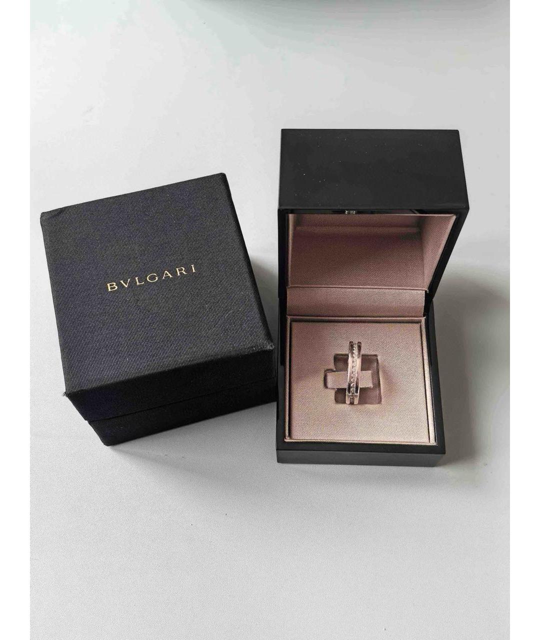 BVLGARI Серебряное кольцо из белого золота, фото 2