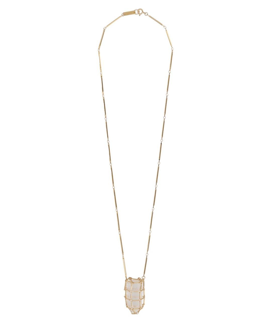 ISABEL MARANT Золотое металлическое колье, фото 1