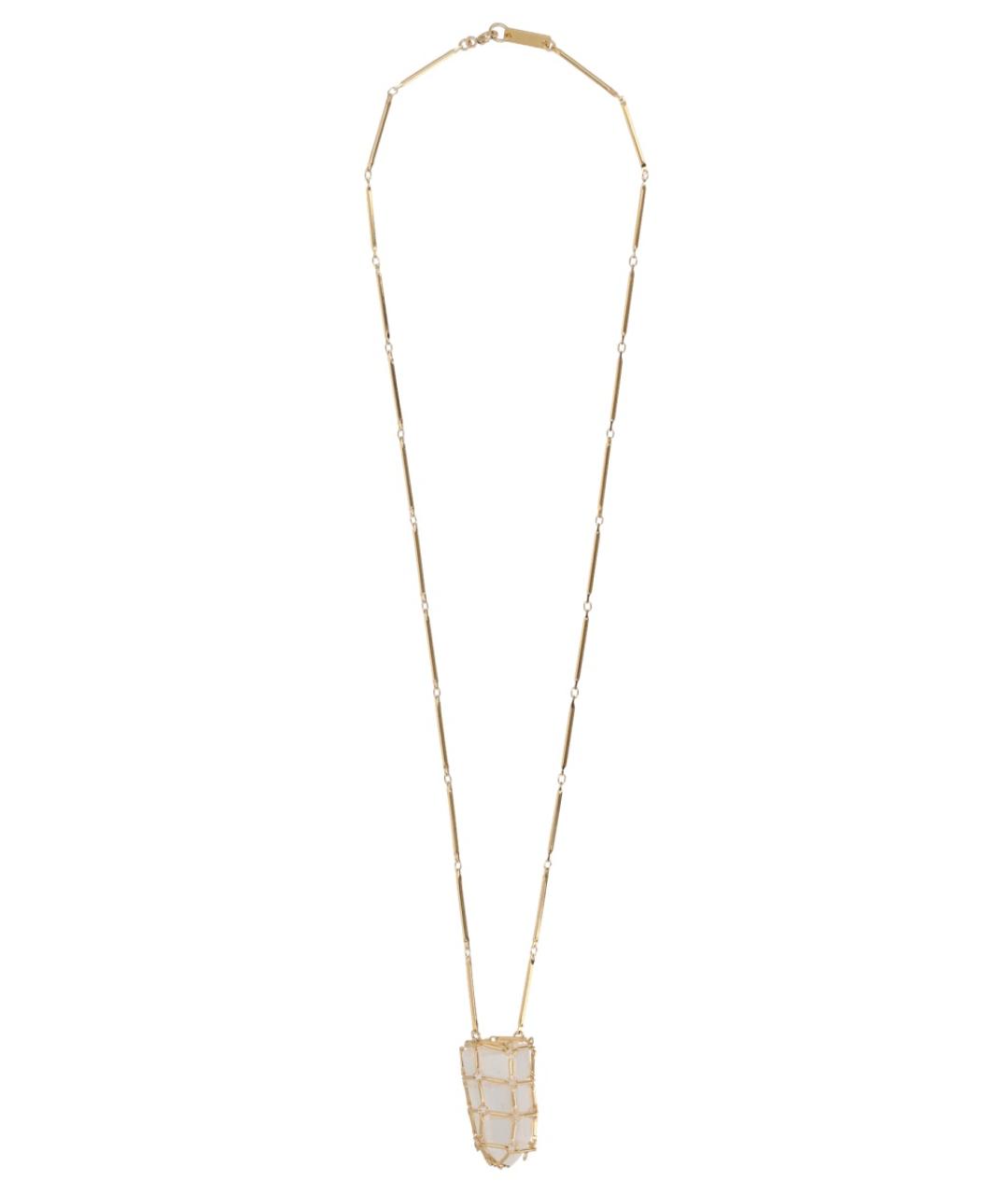 ISABEL MARANT Золотое металлическое колье, фото 2