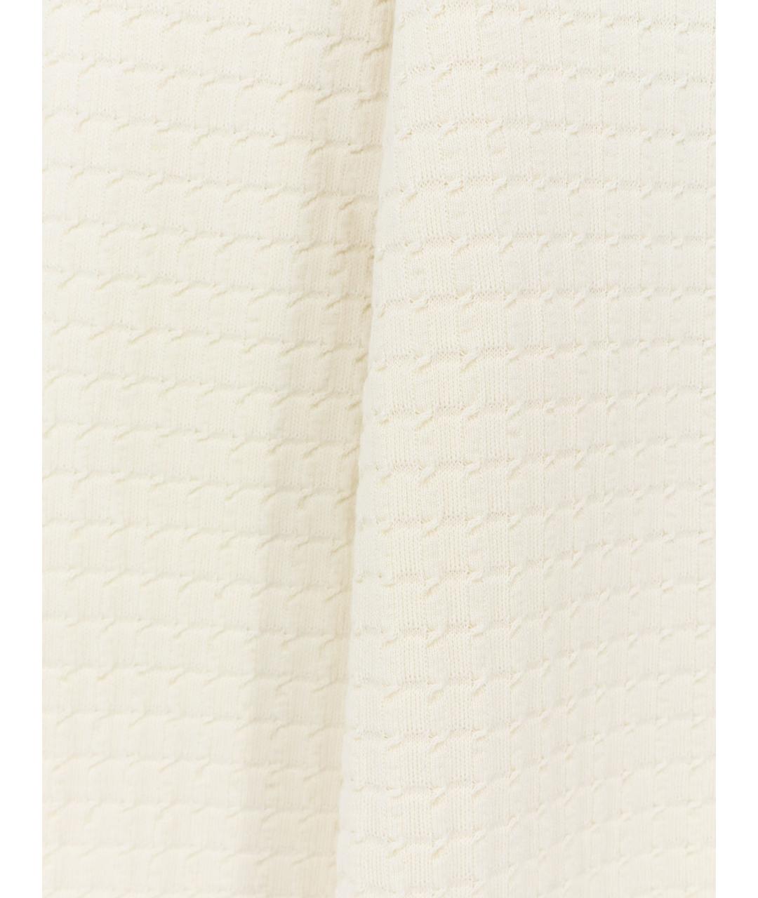 HUGO BOSS Белый шелковый джемпер / свитер, фото 3