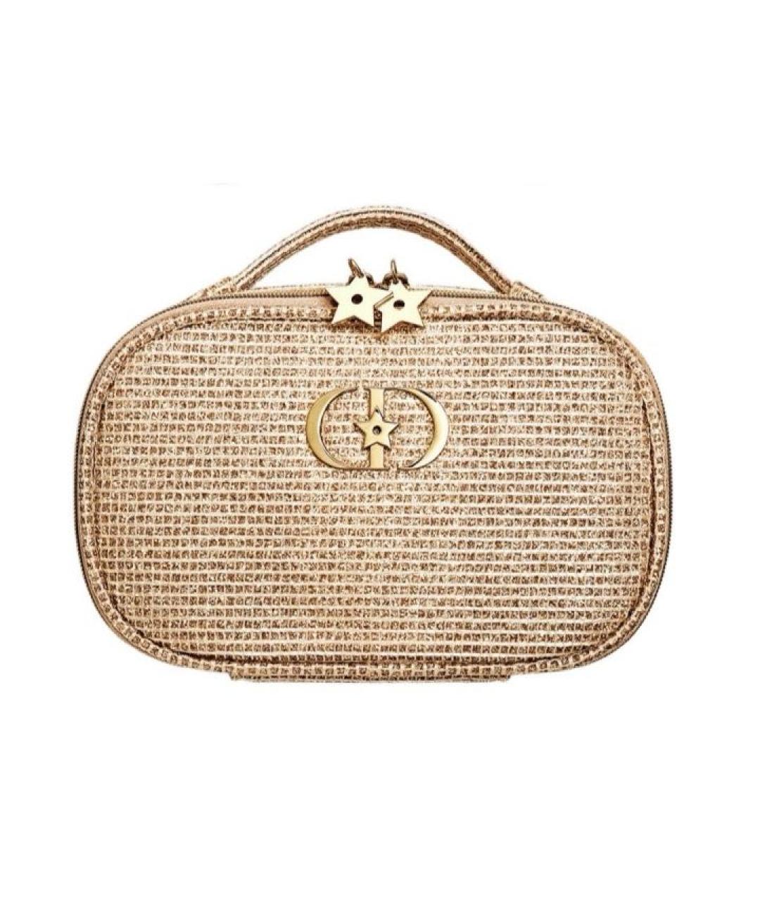CHRISTIAN DIOR Золотая косметичка, фото 9