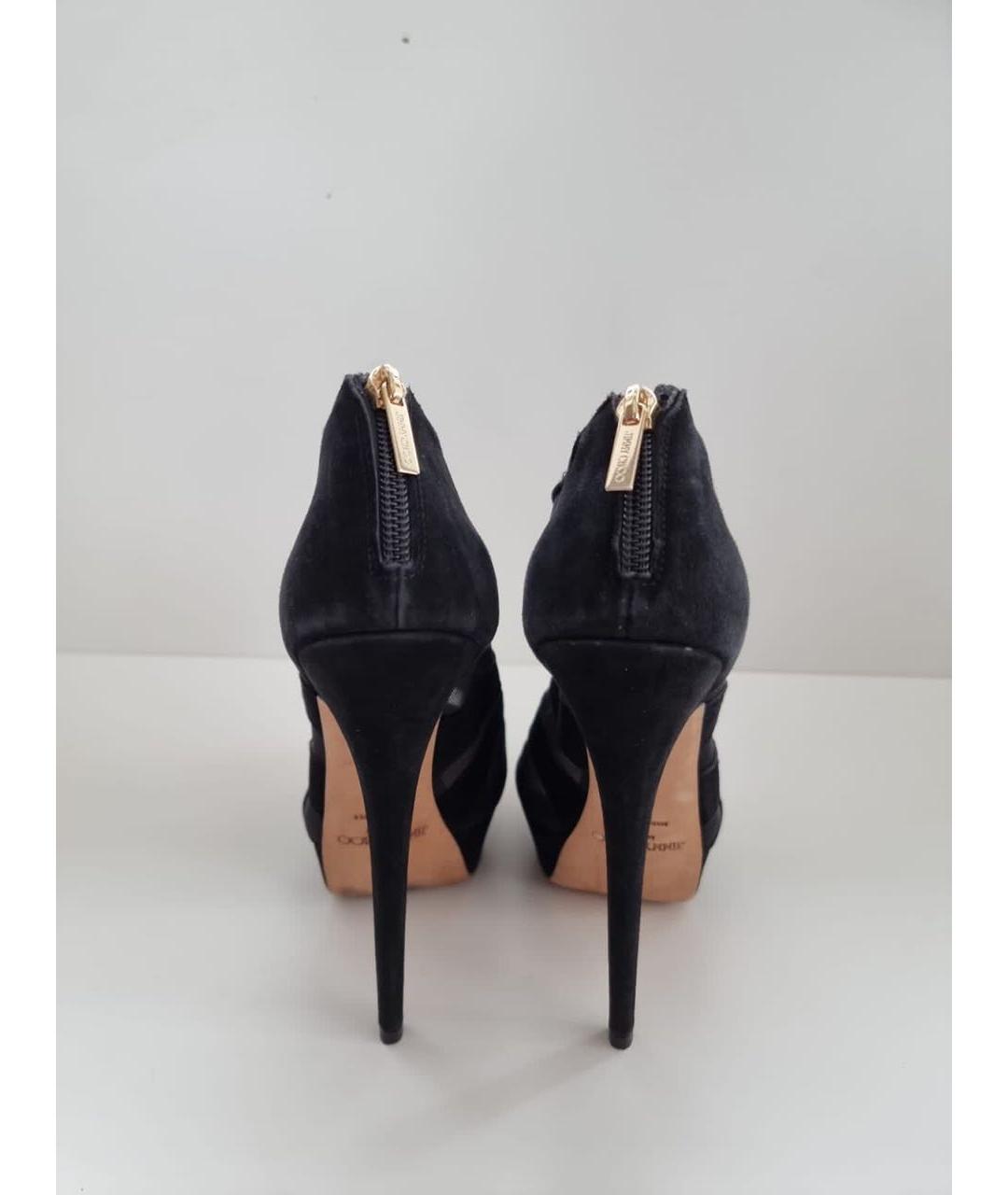 JIMMY CHOO Черные ботильоны, фото 4