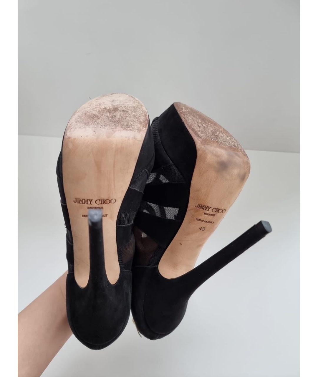 JIMMY CHOO Черные ботильоны, фото 7