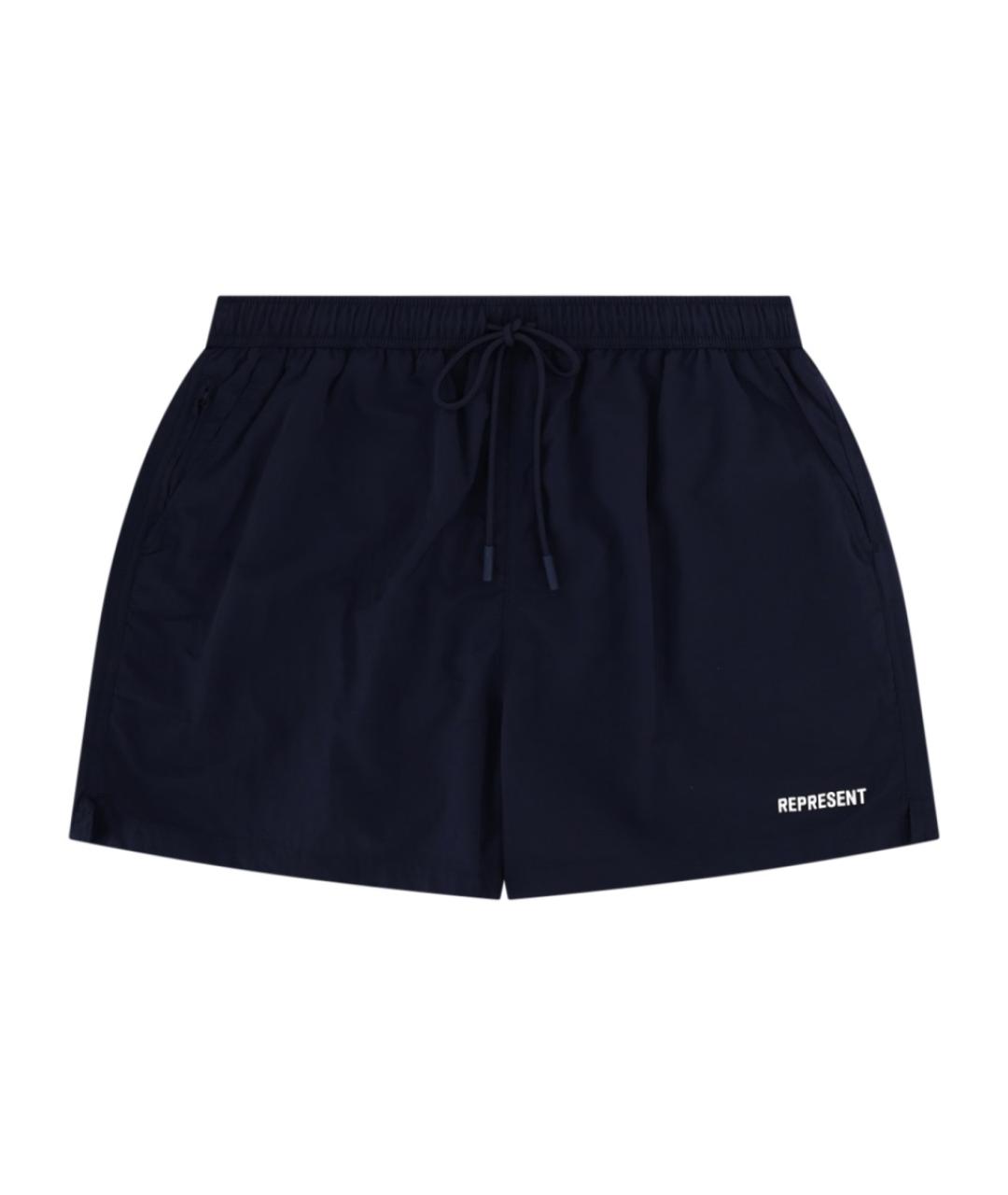REPRESENT Темно-синие шорты, фото 1