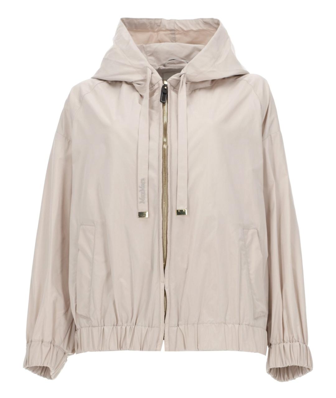 'S MAX MARA Бежевая полиэстеровая куртка, фото 1