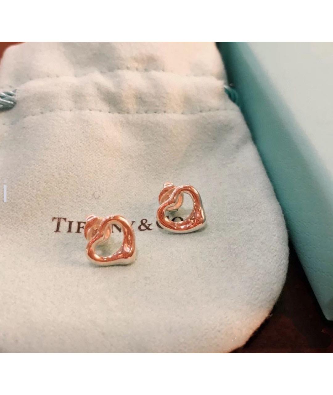 TIFFANY&CO Золотые серьги из розового золота, фото 4