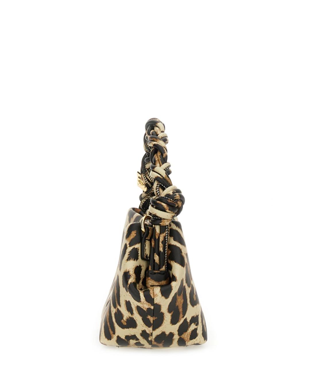 GANNI Мульти синтетическая сумка с короткими ручками, фото 3