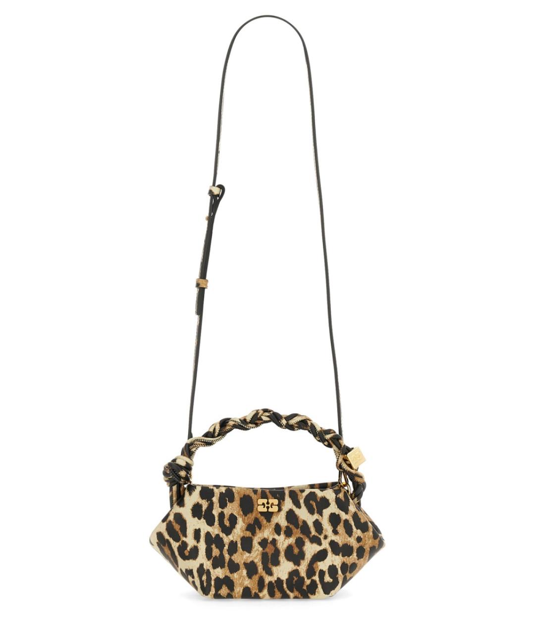 GANNI Мульти синтетическая сумка с короткими ручками, фото 2